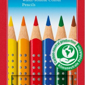 FABER-CASTELL Farbstifte Colour GRIP 112406 6 Farben