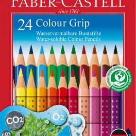 FABER-CASTELL Farbstifte Colour GRIP 112424 24 Farben
