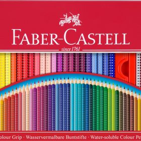 FABER-CASTELL Farbstifte Colour Grip 112448 48er Metalletui