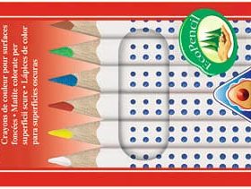 FABER-CASTELL Kreide Grip 113210 6 Farben ass. Etui