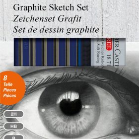 FABER-CASTELL Goldfaber Zeichenset 114000 Bleistift,Radierer/Spitzer