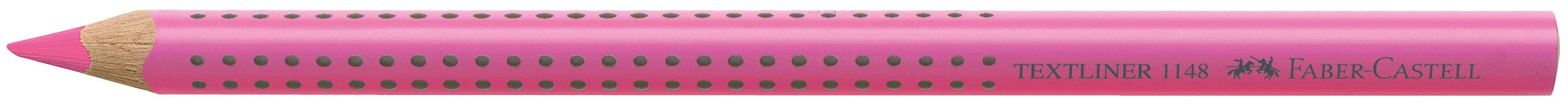 FABER-CASTELL-114828-4005401148289 FABER-CASTELL Textliner Jumbo Grip 5mm 114828 rosa – Hochwertig & günstig bei ShopDeca