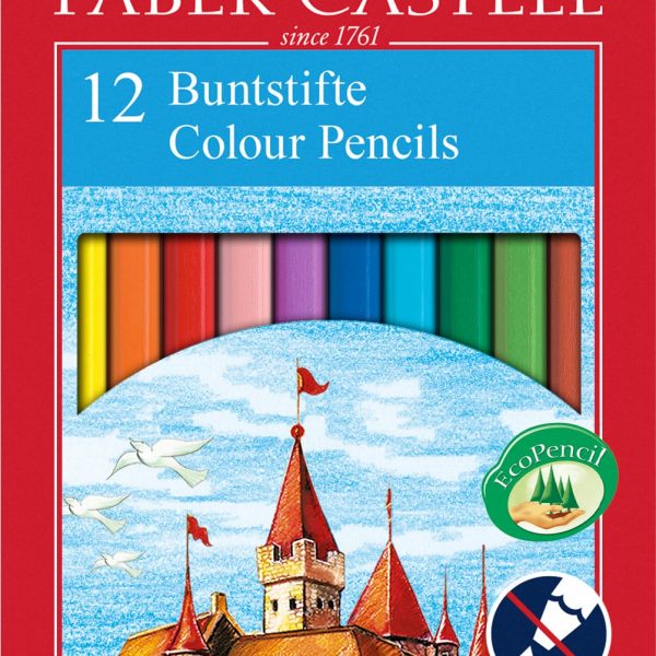 FABER-CASTELL Farbstifte Classic Colour 120112 12 Farben ass.