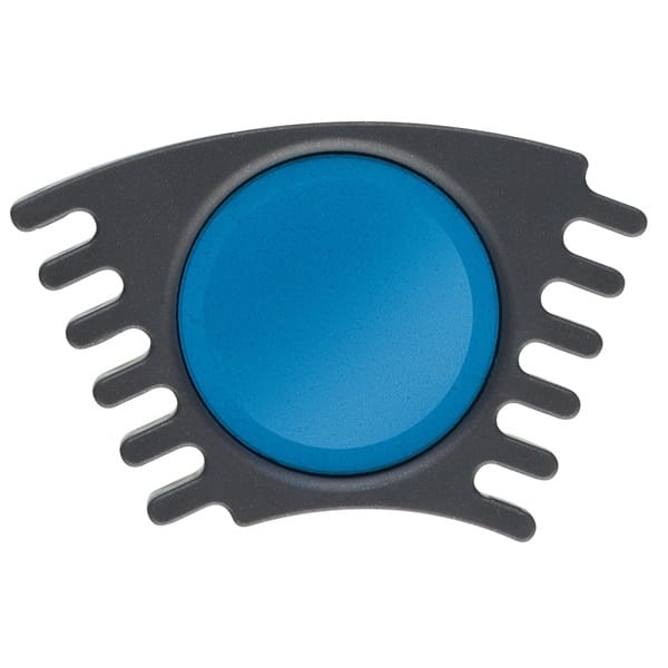 FABER-CASTELL-125053-4005401250531 FABER-CASTELL Deckfarben Connector 125053 cyan – Bild 1