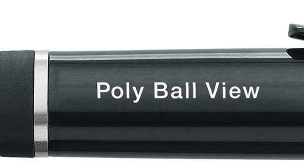 FABER-CASTELL Kugelschreiber Poly Ball View 145755 Schwarz XB