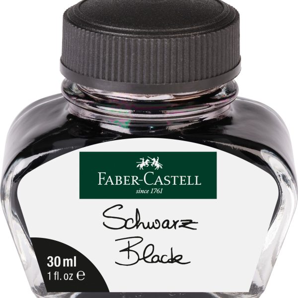 FABER-CASTELL Tintenglas 30ml 149854 schwarz