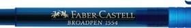 FABER-CASTELL Fineliner Broadpen 1554 0.8mm 155451 blau