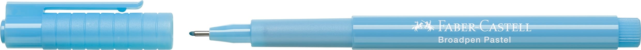 FABER-CASTELL-155458-4005401554585 FABER-CASTELL Fineliner Broadpen 1554 0.8mm 155458 pastellichtblau – Hochwertig & günstig bei ShopDeca