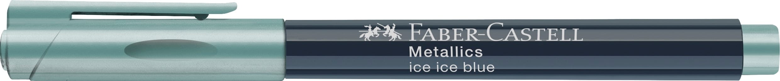 FABER-CASTELL-160792-4005401607922 FABER-CASTELL Metallic Marker 1.5mm 160792 ice ice blue – Hochwertig & günstig bei ShopDeca