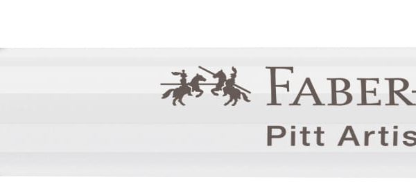 FABER-CASTELL Pitt Artist Pen Brush 2.5mm 167401 weiss