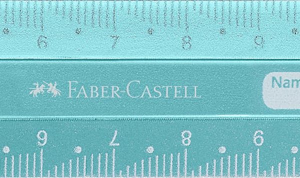 FABER-CASTELL Lineal 15cm 172015 Sparkle, bruchsicher