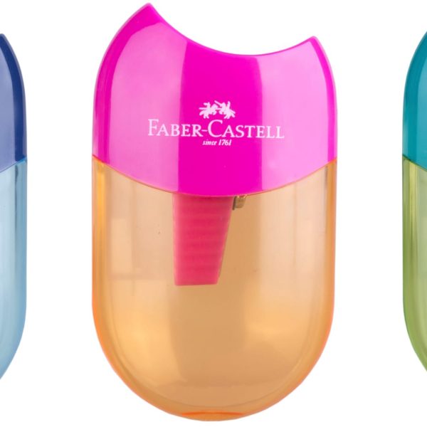 FABER-CASTELL Spitzer Trend 183515 3 Farben ass.