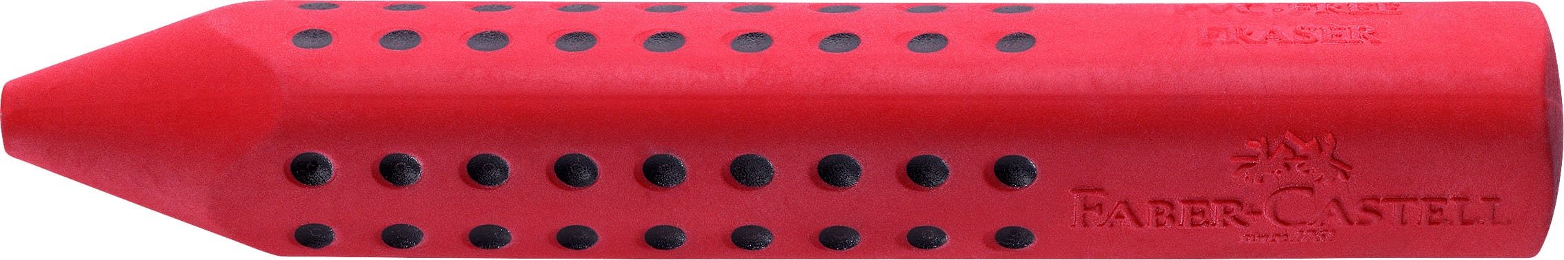 FABER-CASTELL-187101-4005401871019 FABER-CASTELL Dreikantradierer GRIP 2001 187101 blau/rot – Hochwertig & günstig bei ShopDeca