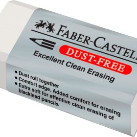 FABER-CASTELL Radierer Dust-free 187130 weiss