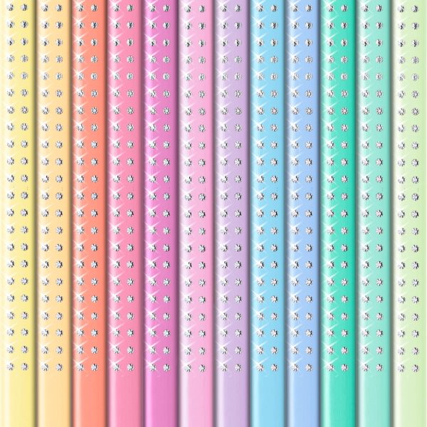 FABER-CASTELL Bunstifte Sparkle 201910 12 Farben, pastell