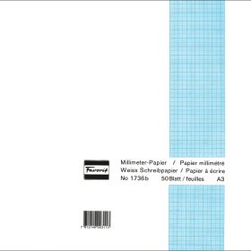 FAVORIT Block A3 1736 B weiss 80g 50 Blatt