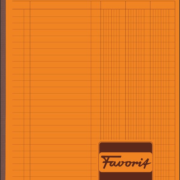 FAVORIT Durchschreibebuch 3 Kolonnen 356 OK N weiss/weiss, nummeriert,D/F/I