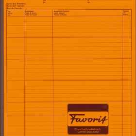 FAVORIT Wochen-Rapport D/F/I A4 501 weiss 50x2 Blatt