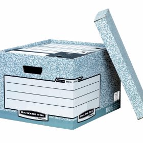 FELLOWES BankersBox grau/weiss 01810-FFEU 38x28.7x43cm
