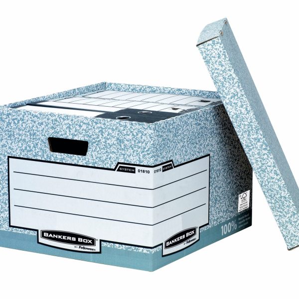 FELLOWES BankersBox grau/weiss 01810-FFEU 38x28.7x43cm