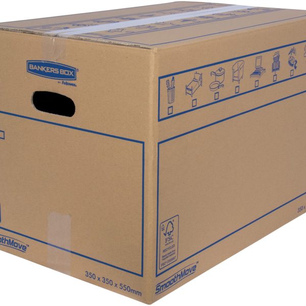 FELLOWES Umzugskarton SmoothMove 6207301 350x350x550mm