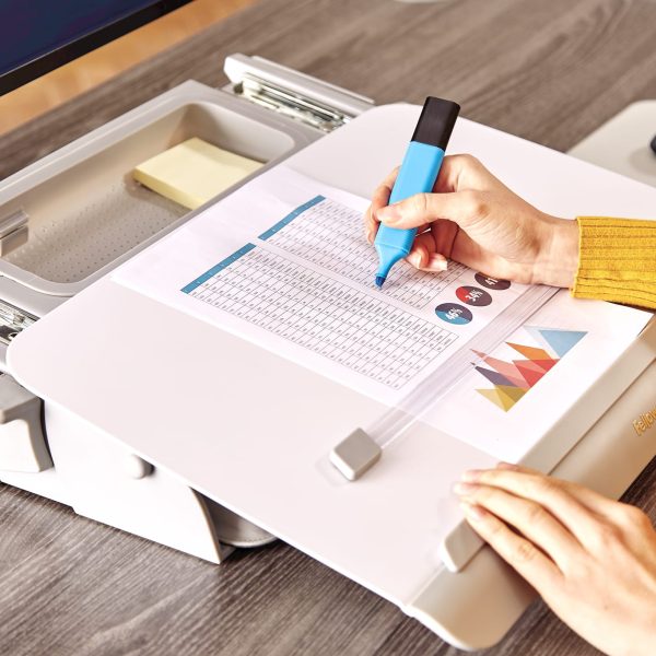 FELLOWES Dokumentenhalter Hana 8065801 weiss