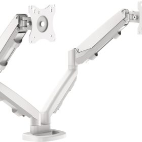 FELLOWES Monitorhalter EPPA 9683501 doppel, weiss