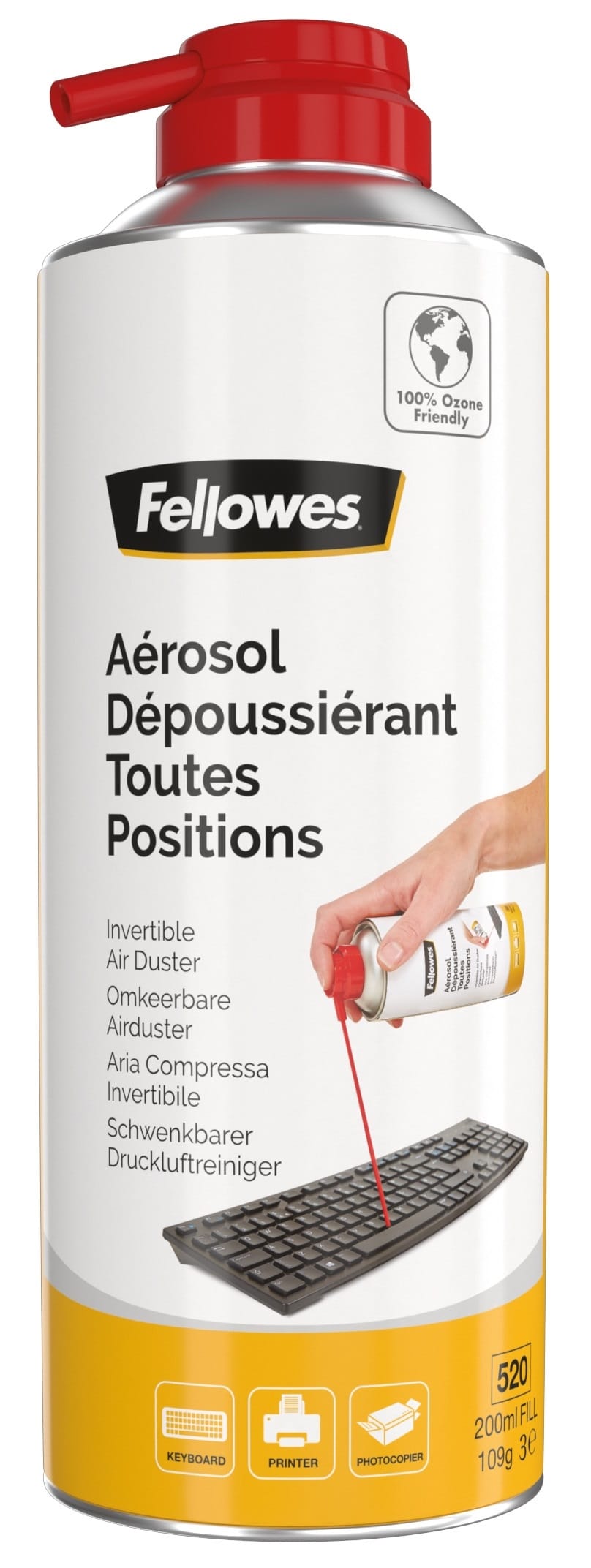 FELLOWES-9974805-0043859582662 FELLOWES Druckluftreiniger,Schwenkbar 9974805 HFC-frei, 200ml – Hochwertig & günstig bei ShopDeca