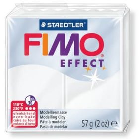 FIMO Knete Effect 57g 8010-014 transclucent weiss