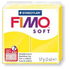 FIMO Knete Soft 57g 8020-10 gelb