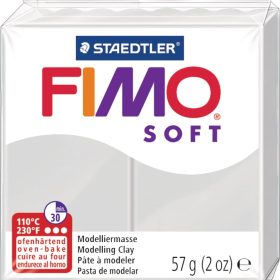 FIMO Knete Soft 57g 8020-80 grau