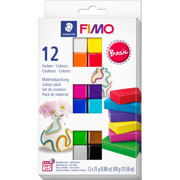 FIMO Modellierset soft 12x25g 8023C12-1 Basic
