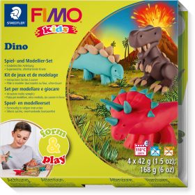 FIMO Kids form&play 4x42g 803407LY Set Dino