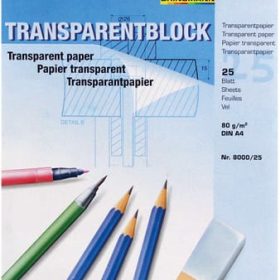 FOLIA Transparentpapier A4 03.8000.25 80/85g 25 Blatt
