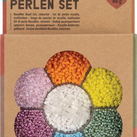 FOLIA Rocailles-Perlen-Set 12907 Bunt