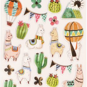 FOLIA Epoxy-Sticker 10x15cm 16303 Alpaca