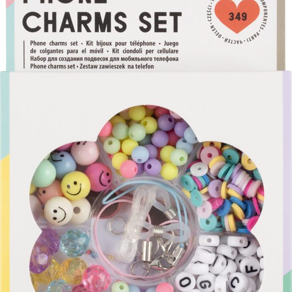 FOLIA Phone Charms Set 32029 Rainbow smile 349 Teile