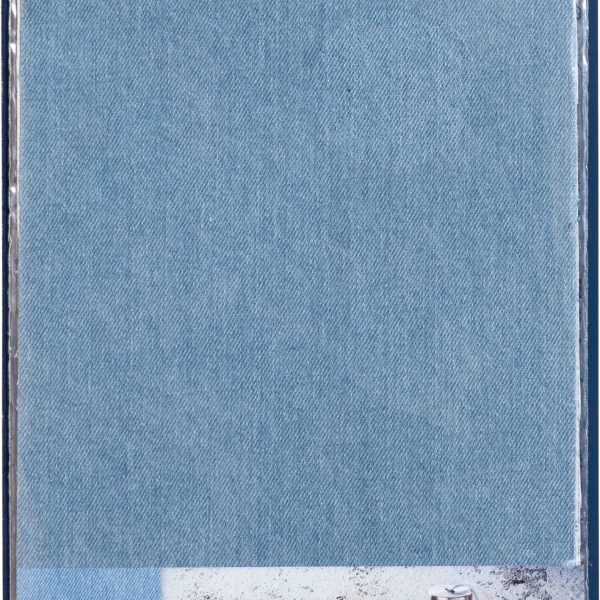 FOLIA Jeans-Stoff selbstklebend 57549 17x27cm 4 Blatt