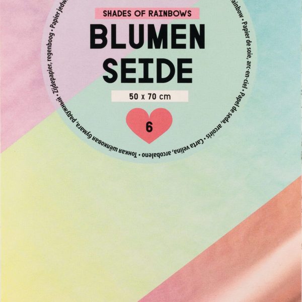 FOLIA Blumenseide 20g 91078 Shades of Rainbow