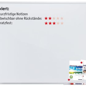 FRANKEN Whiteboard SC2102SB X-tra!Line lackiert 60x90cm