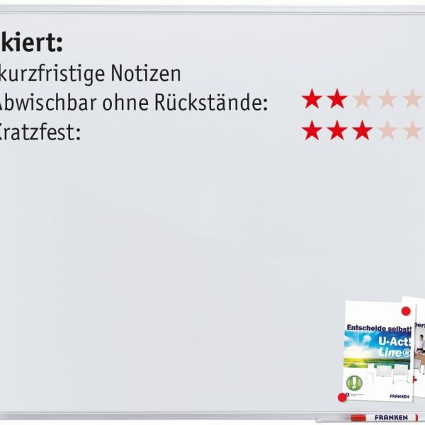 FRANKEN Whiteboard 90x180cm SC3107 X-tra!Line lackiert