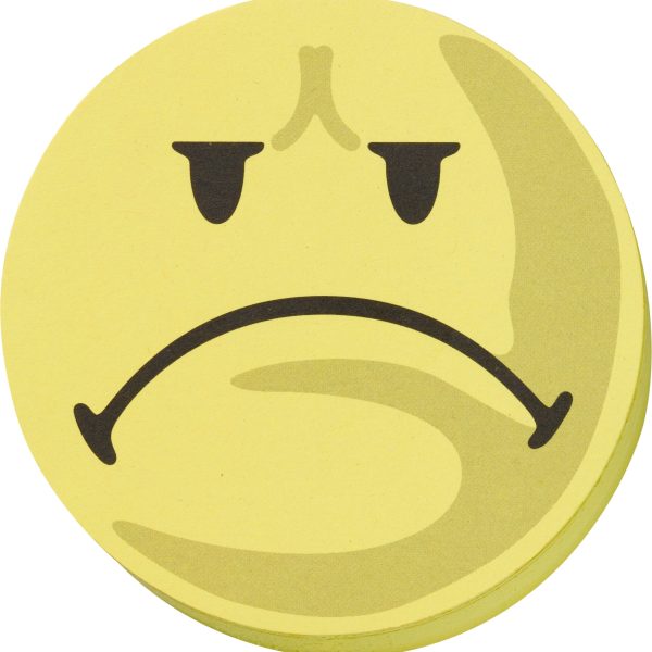 FRANKEN Moderationskarte UMZ 10 S3 Smile negativ cm9,5cm /gelb