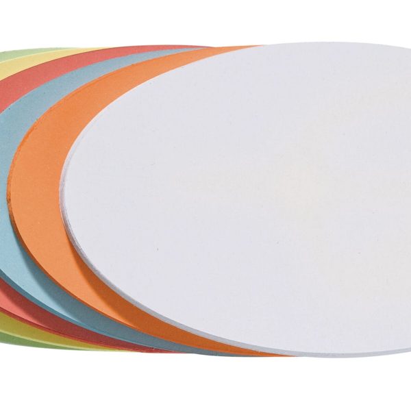 FRANKEN Moderationskarte Oval UMZH 1119 99 11x19cm, farblich ass.