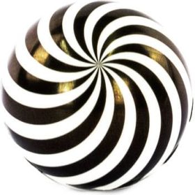 ROOST High Bounce Illusion Ball NV596 schwarz / weiss