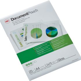 GBC Laminiertasche A4 3740489 glanz, 75my 25 Stk