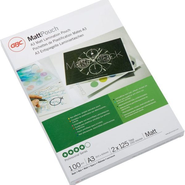GBC Laminiertasche A3 3747235 matt, 125my 100 Stk