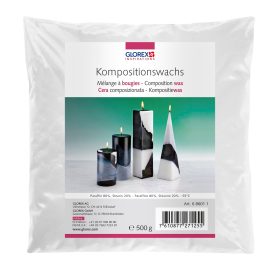 GLOREX Kompositionswachs 500g 686011 Wachsmischung