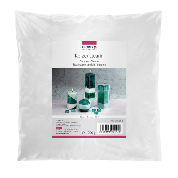 GLOREX Kerzenstearin 1000g 686018