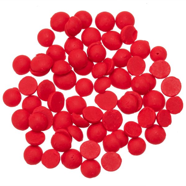 GLOREX Wachsfarbe 5g 68613211 neon pink in Pastillenform