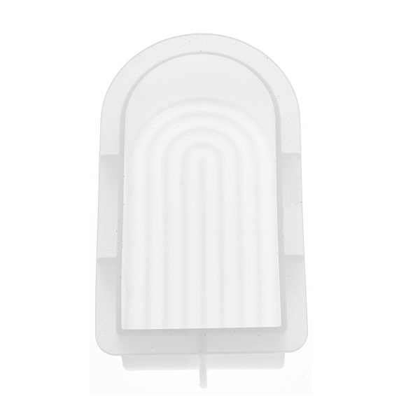 GLOREX Kerzengiessform 12x6x3.7cm 69732090 Bogen klein